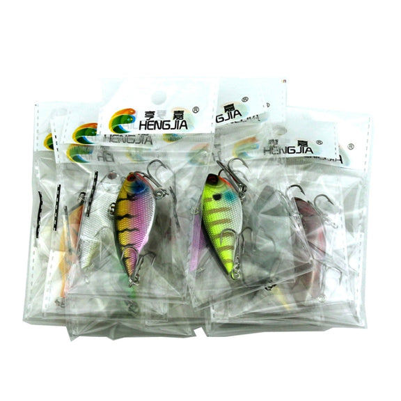 HENGJIA VI022 10g 6cm Plastic VIB Lure Hard Bait With Sound Beads(2)