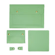 S178 3 In 1 Leather Waterproof Laptop Liner Bag, Size: 14 inches(Avocado Green) - 14.1 inch by PMC TechLife | Online Shopping South Africa | PMC TechLife | Buy Now Pay Later Mobicred