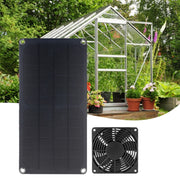10W High Speed and Long Life Solar Mini Fan Outdoor Pet Exhaust Fan