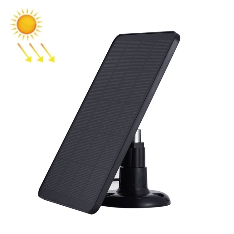 CSP-4W Low Power Surveillance Camera Doorbell Solar Charging Pad(Black) - Charger by PMC TechLife | Online Shopping South Africa | PMC TechLife | Buy Now Pay Later Mobicred