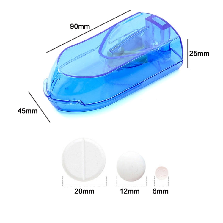 10 PCS Pills Divider Multifunctional Portable Pill Box(Blue) - free shipping - PMC TechLife - Order now!