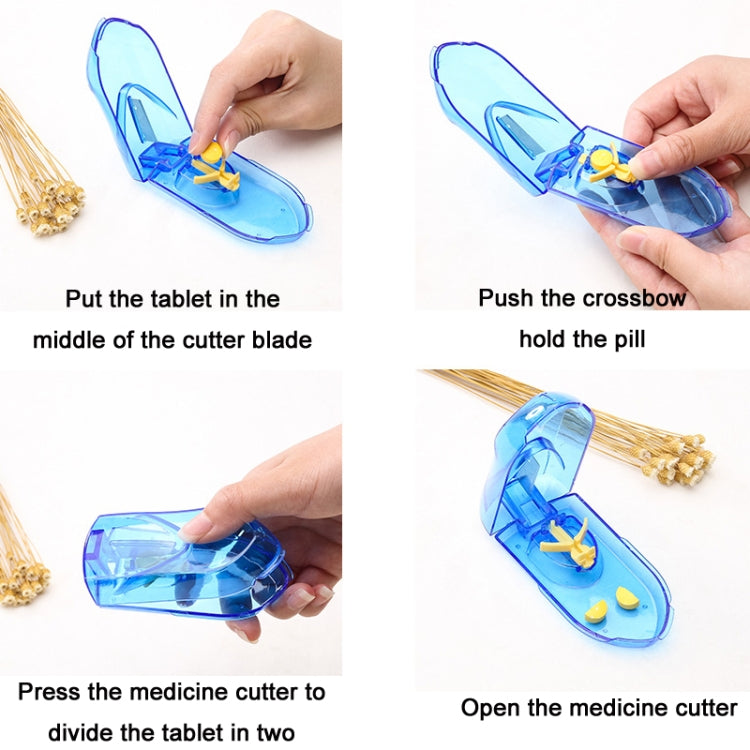 10 PCS Pills Divider Multifunctional Portable Pill Box(Pink) - free shipping - PMC TechLife - Order now!