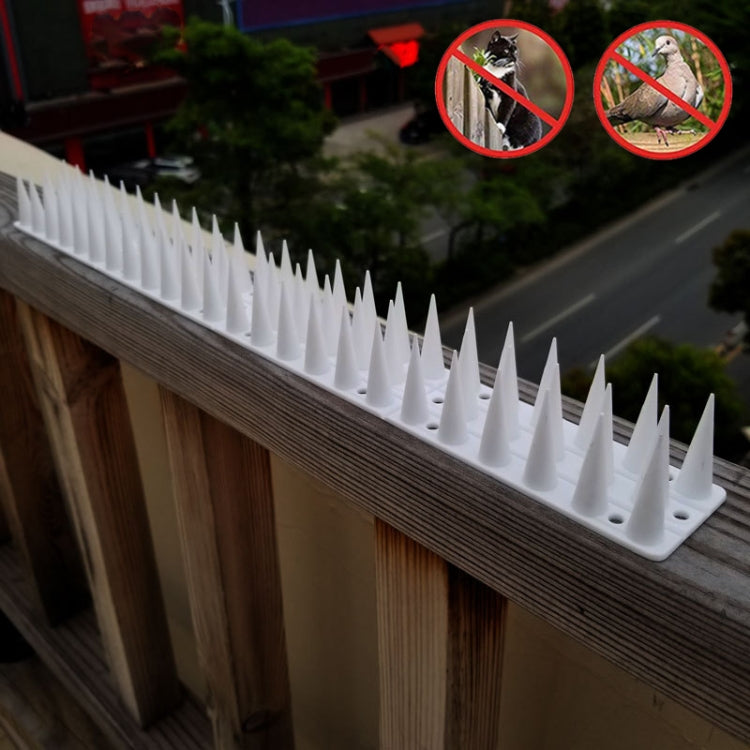 Plastic Bird Repellent Thorns Fence Anti-climb Nails(White) - Outdoor Insect Repellent by PMC TechLife | Online Shopping South Africa | PMC TechLife | Buy Now Pay Later Mobicred