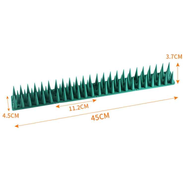 Plastic Bird Repellent Thorns Fence Anti-climb Nails(Brick Red)