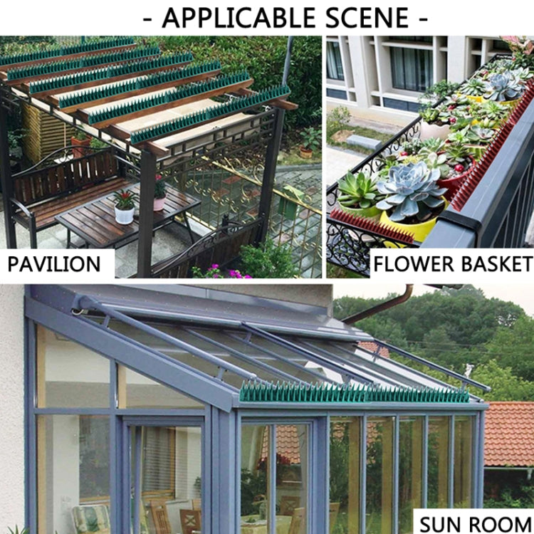 Plastic Bird Repellent Thorns Fence Anti-climb Nails(Grey) - Outdoor Insect Repellent by PMC TechLife | Online Shopping South Africa | PMC TechLife | Buy Now Pay Later Mobicred