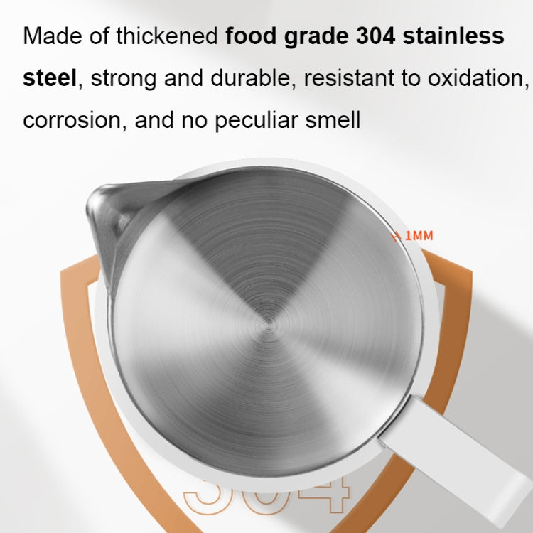 304 Stainless Steel Coffee Pot with Scale, Spec: 350ml (Black Crane Mouth) - free shipping - PMC TechLife - Order now!