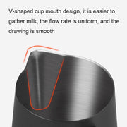 304 Stainless Steel Coffee Pot with Scale, Spec: 600ml (Retro Beak)