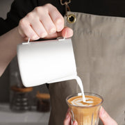 304 Stainless Steel Coffee Pot with Scale, Spec: 600ml (Retro Beak)