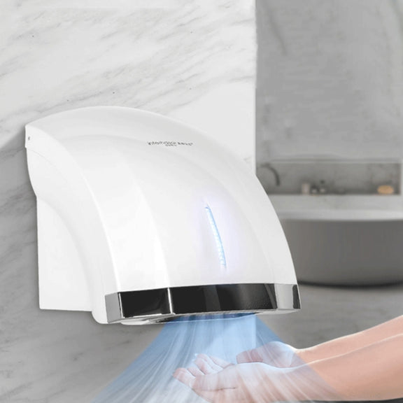 Interhasa  220V 1800W Hot and Cold Switching Electric Hand Dryer,Model: A1002 Gold,CN Plug