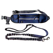 Pet Run Traction Rope Portable Waist Bag(Navy)