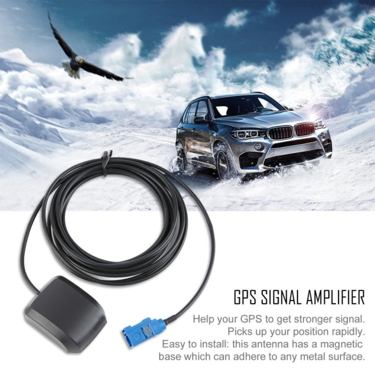 2PCS Car DVD Navigation GPS Satellite Antenna Amplifier FAKRA-C Interface - GPS Accessories by PMC Jewellery | Online Shopping South Africa | PMC Jewellery | Buy Now Pay Later Mobicred