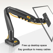 NORTH BAYOU F80 17-30 inch TV Monitor Up And Down Lift Bracket(Black)