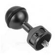 2.5cm Ball Head Clip for Action Camera Underwater Video Camera Light Diving Joint(Black) - Connection Mount by PMC TechLife | Online Shopping South Africa | PMC TechLife | Buy Now Pay Later Mobicred