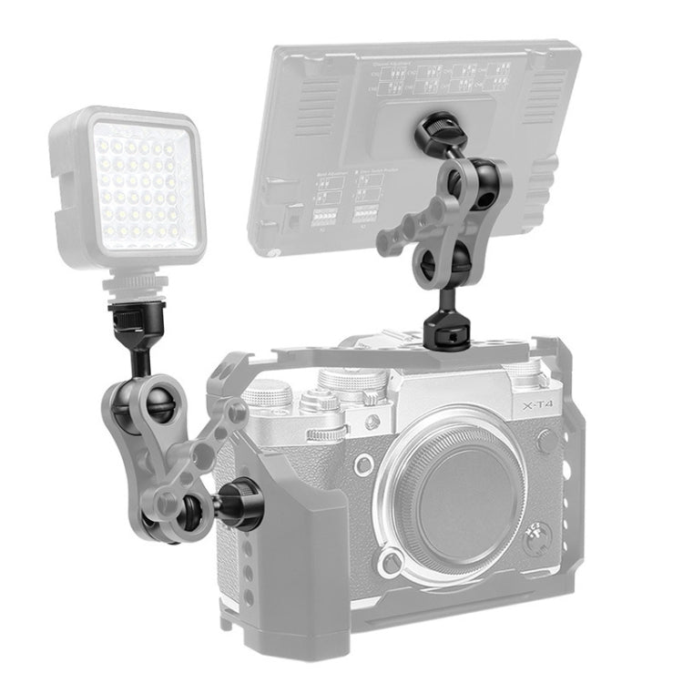 2.5cm Ball Head Clip for Action Camera Underwater Video Camera Light Diving Joint(Black) - Connection Mount by PMC TechLife | Online Shopping South Africa | PMC TechLife | Buy Now Pay Later Mobicred