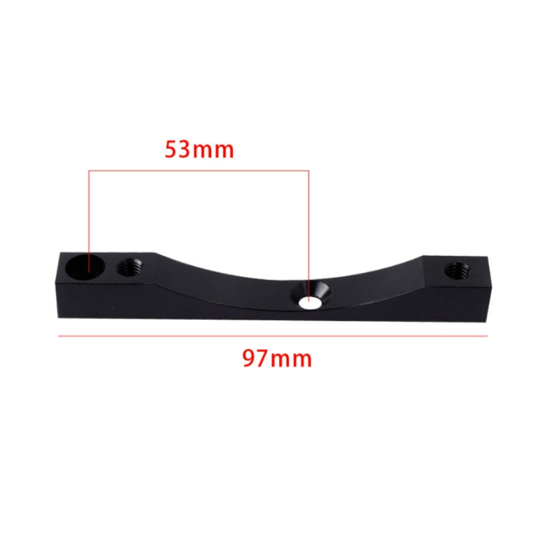 Electric Scooter Disc Brake Adapter For Xiaomi Mijia M365(Black)