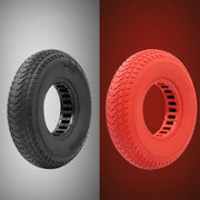 8 inch Hollow Solid Rubber Tire For Xiaomi Scooter, Color: Red