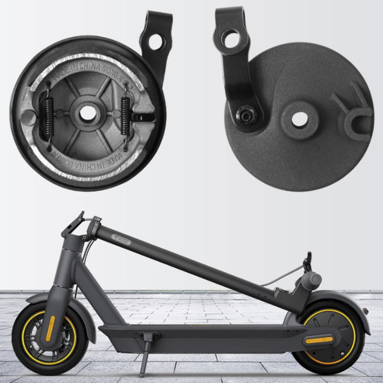 Electric Scooter Front Wheel Brake Stack Device For Ninebot MAX G30(Black) - Accessories & Parts by PMc TechLife | Online Shopping South Africa | PMc TechLife | Buy Now Pay Later Mobicred