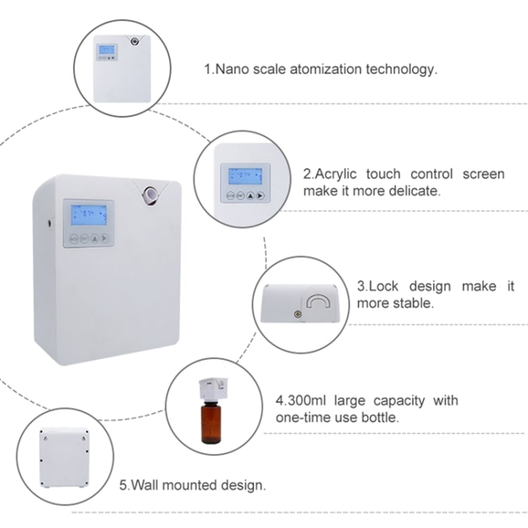Intelligent Remote Mobile Phone Control Automatic Aromatherapy Machine(US Plug)