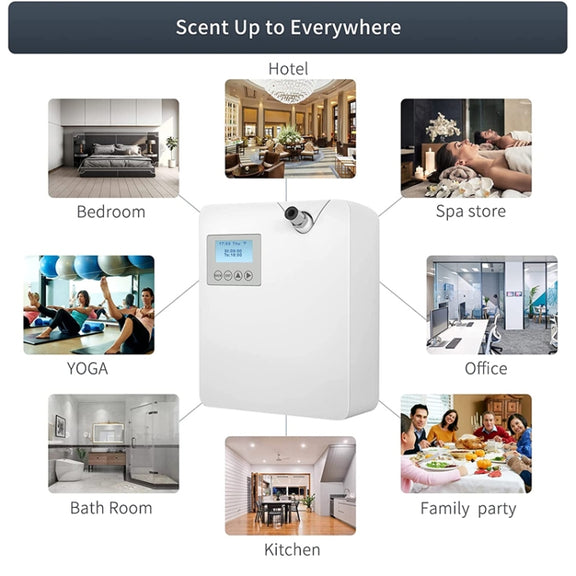 Intelligent Remote Mobile Phone Control Automatic Aromatherapy Machine(EU Plug)