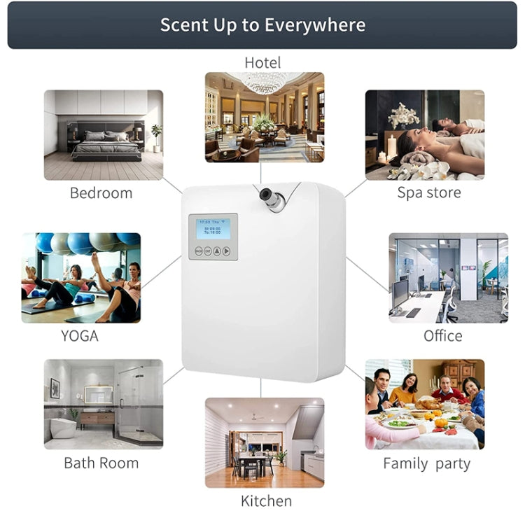 Intelligent Remote Mobile Phone Control Automatic Aromatherapy Machine(EU Plug)