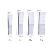 Stainless Steel Pet Comb Pet Hair Comb, Specification: XL