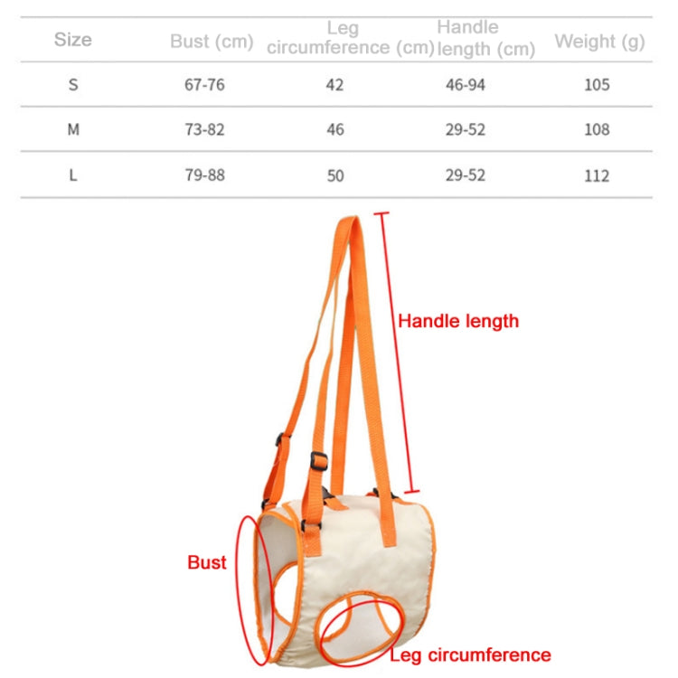 Pet Leash Assistive Belt For Postoperative Disabled Elderly Dogs Front Legs S - Leashes & Chest Strap by PMC TechLife | Online Shopping South Africa | PMC TechLife | Buy Now Pay Later Mobicred