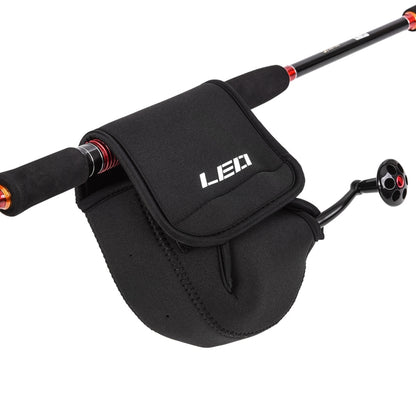 LEO 27918 Slotted Spinning Fishing Wheel Bag Fishing Carrier Protection Soft Cover, Size: Small - free shipping - PMC Jewellery - Order now!