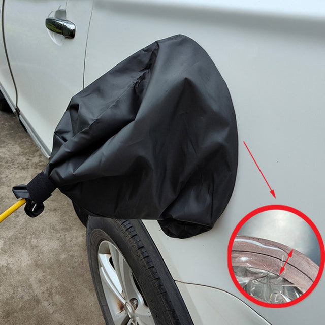 New Energy Vehicle Charging Port Water-resistant Protective Cover, Color: Black