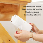 Traceless Wall Hanging Multifunction Plug-in Rack, Specification: Single