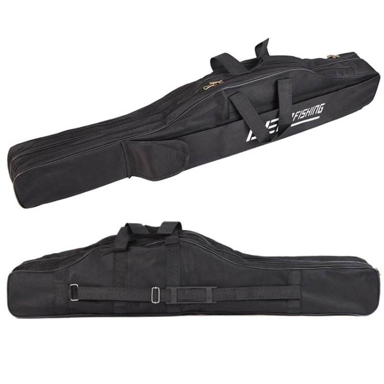 LEO 27746 Folding Fishing Rod Bag Long Fishing Gear Soft Bag, Length: 1m Black - Storage Boxes & Storage Bags by LEO | Online Shopping South Africa | PMC Jewellery | Buy Now Pay Later Mobicred