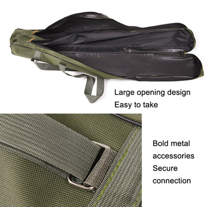 LEO 27746 Folding Fishing Rod Bag Long Fishing Gear Soft Bag, Length: 1.5m Black - free shipping - PMC Jewellery - Order now!