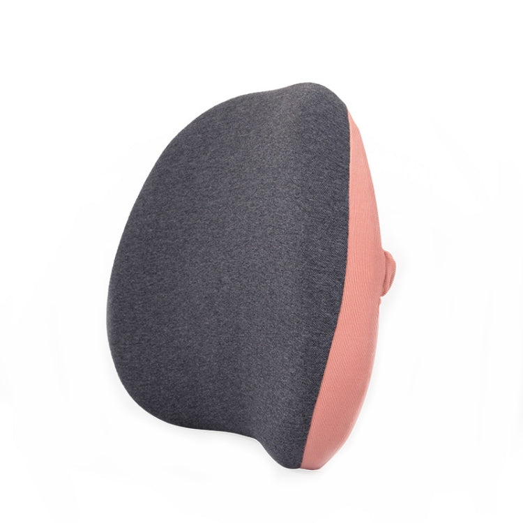 Office Memory Foam Waist Support Cushion Waist Support Pillow(Lotus Pink) - Cushions & Pillows by PMC TechLife | Online Shopping South Africa | PMC TechLife | Buy Now Pay Later Mobicred