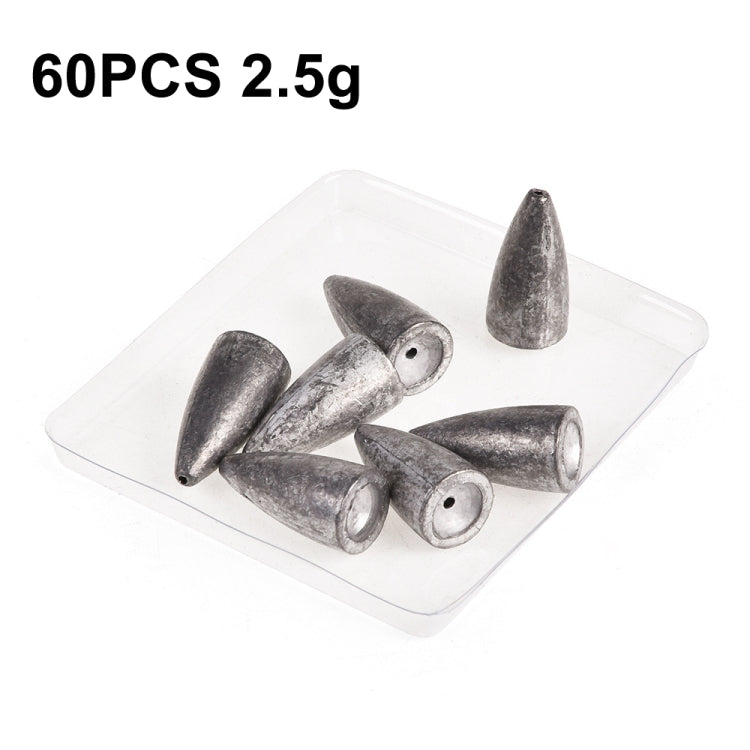3 Bags LEO 27912 Lure Sea Rod Lead Drop Cast Fishing Sinker, Specification: 2.5g - Fishing Rods & Accessories by LEO | Online Shopping South Africa | PMC Jewellery | Buy Now Pay Later Mobicred