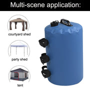 Water And Sand Multi-Function Tent Windproof Fixed Water Bag, Size: 24x45cm(Green)