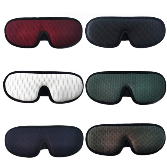 3D Breathable Shading Eye Protection Sleep Eye Mask(Navy)