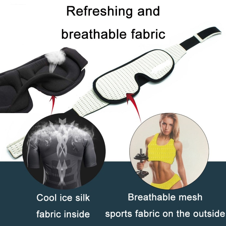 3D Breathable Shading Eye Protection Sleep Eye Mask(White) - free shipping - PMC TechLife - Order now!