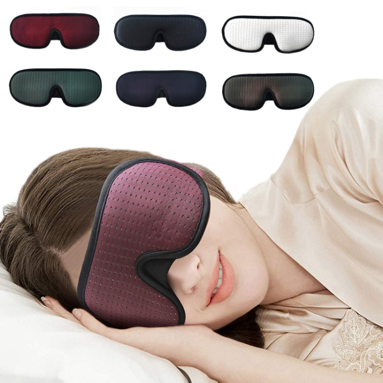 3D Breathable Shading Eye Protection Sleep Eye Mask(Navy)