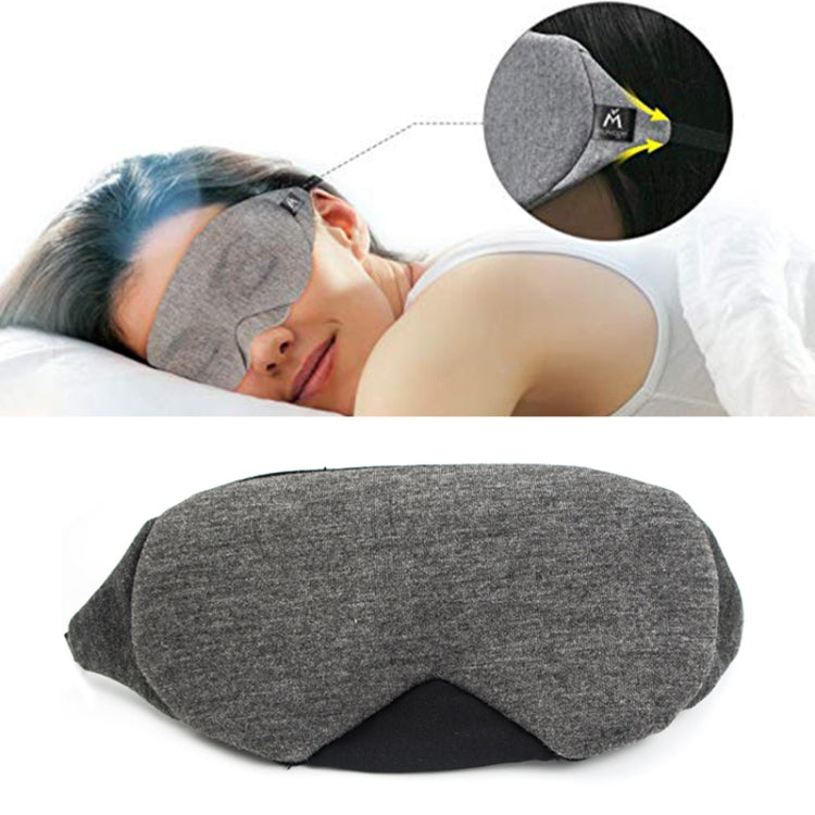 Wire Nose Adjustable Breathable Sleeping Eye Mask(Black) - Eye Masks by PMC TechLife | Online Shopping South Africa | PMC TechLife