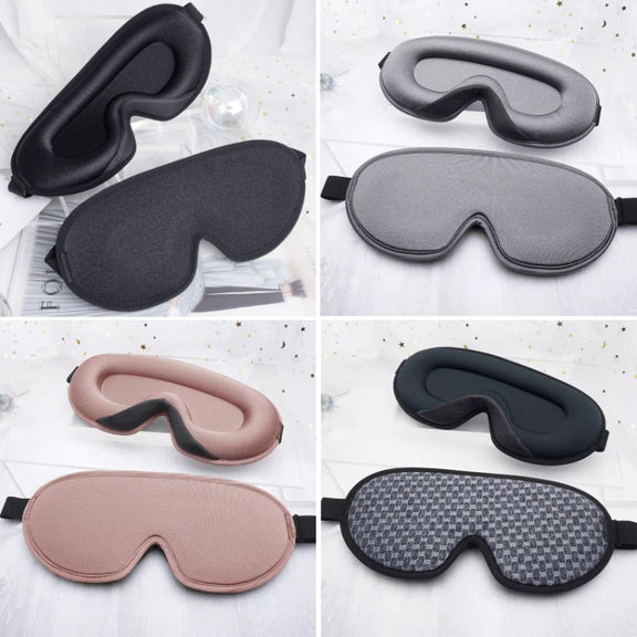 Three-Dimensional Breathable Hollow Sleep Shading Eye Mask, Specification: Color Matching