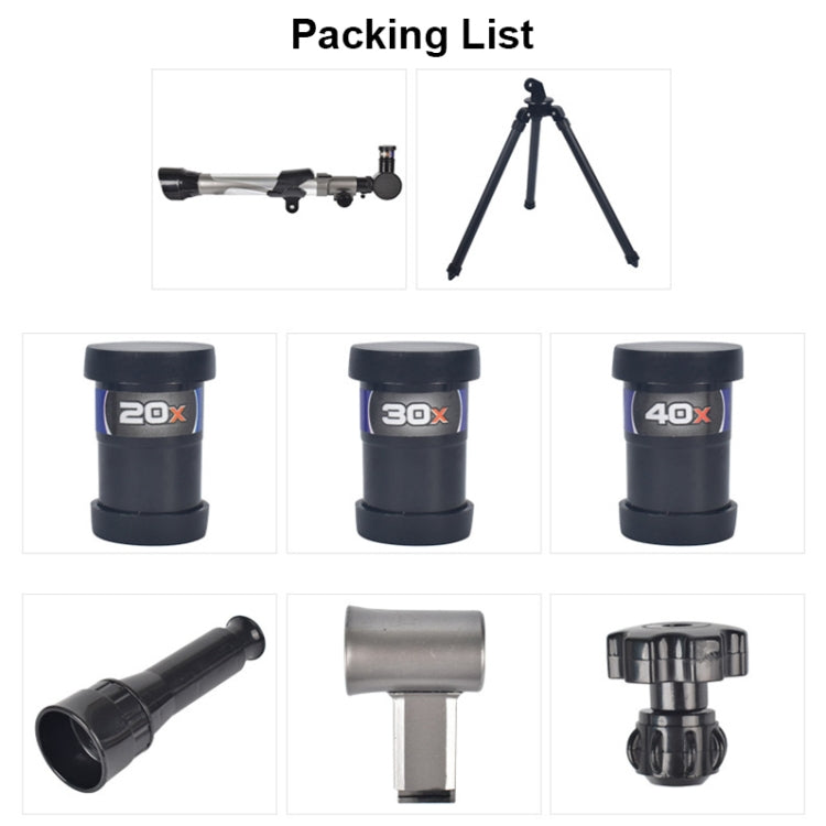 20-40 X Objective Lens Science and Education Telescope Toys(C2130) - free shipping - PMC Jewellery - Order now!