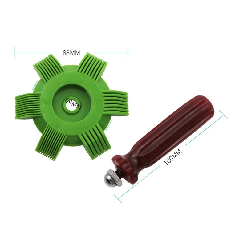 2 PCS Air Conditioner Blade Condenser Cleaning Fin Comb Brush(White) - Air Conditioning & Accessories by PMC TechLife | Online Shopping South Africa | PMC TechLife | Buy Now Pay Later Mobicred