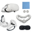 6 PCS/Set For Meta Quest Silicone All-Inclusive Console Controller Cover(White) - VR Accessories by PMC TechLife | Online Shopping South Africa | PMC TechLife | Buy Now Pay Later Mobicred