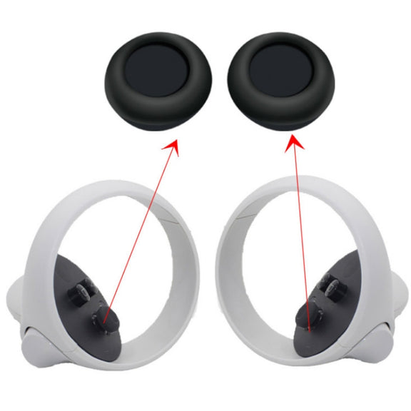 6 PCS/Set For Meta Quest Silicone All-Inclusive Console Controller Cover(Black)