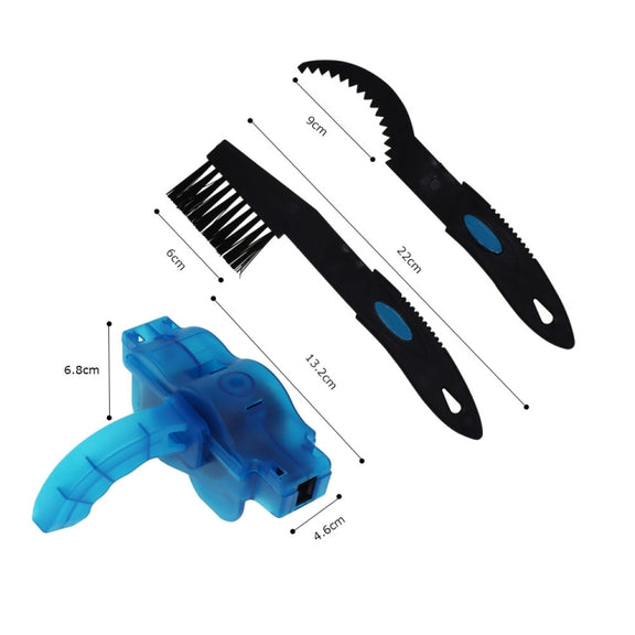 Bike Chain Washer Cleaner Kit Maintenance Tool,Specification: 3 In 1