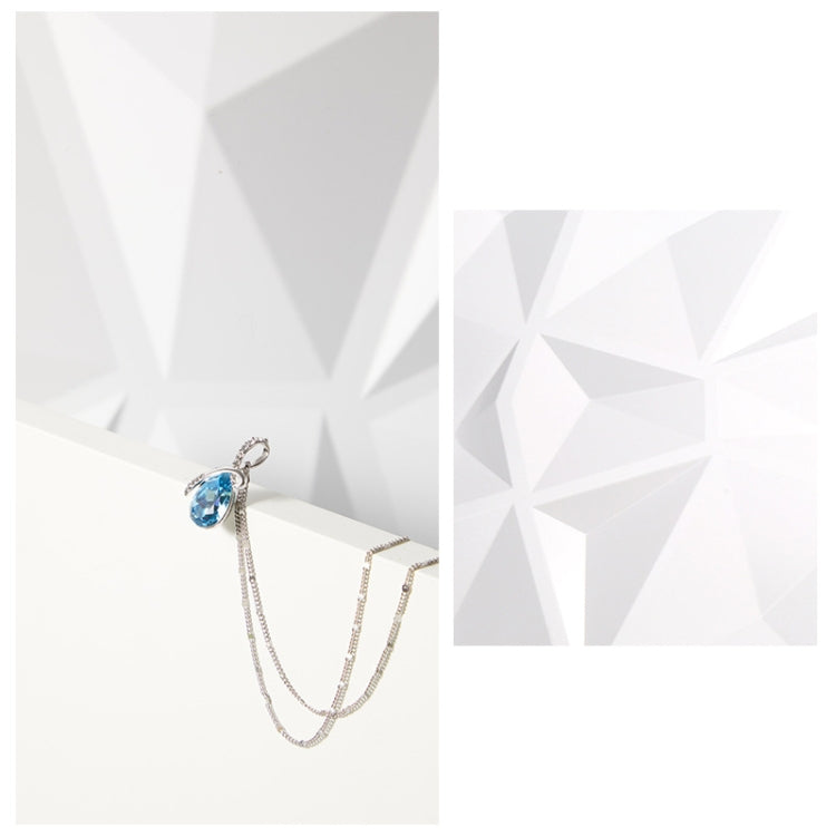 PVC Material Stereo 3D Shooting Background Board Photo Props,50 X 50cm(D094 European -style White) - Other by PMC TechLife | Online Shopping South Africa | PMC TechLife | Buy Now Pay Later Mobicred