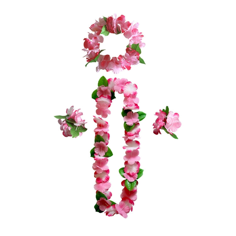 5 PCS CK-053 12-Color Petal Party Decoration Hawaiian Wreath(9) - Holiday Decorations by PMC TechLife | Online Shopping South Africa | PMC TechLife | Buy Now Pay Later Mobicred