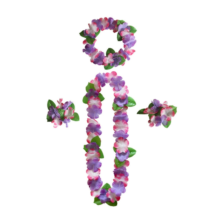 5 PCS CK-053 12-Color Petal Party Decoration Hawaiian Wreath(11) - Holiday Decorations by PMC TechLife | Online Shopping South Africa | PMC TechLife | Buy Now Pay Later Mobicred