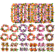 5 PCS CK-053 12-Color Petal Party Decoration Hawaiian Wreath(11)