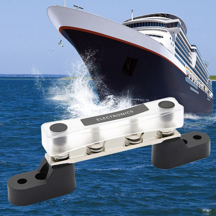 AOA4P1115C 4PIN RV Yacht Modified Bus Bar High Current Terminal - Booster Cable & Clip by PMC Jewellery | Online Shopping South Africa | PMC Jewellery | Buy Now Pay Later Mobicred