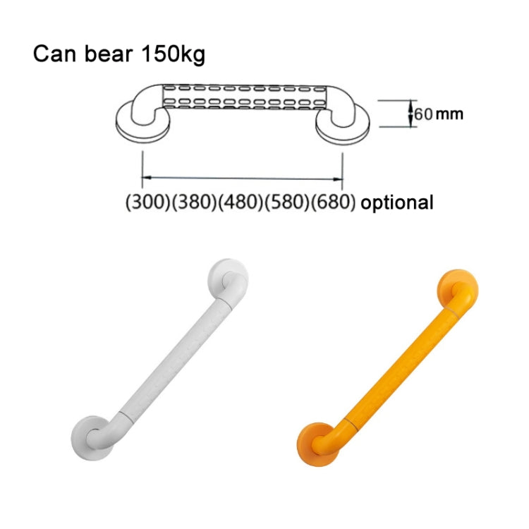 Kuaierte Bathroom Stainless Steel Safety Anti-Slip Disabled/Elderly Handrails, Size: 38cm (White) - free shipping - PMC TechLife - Order now!
